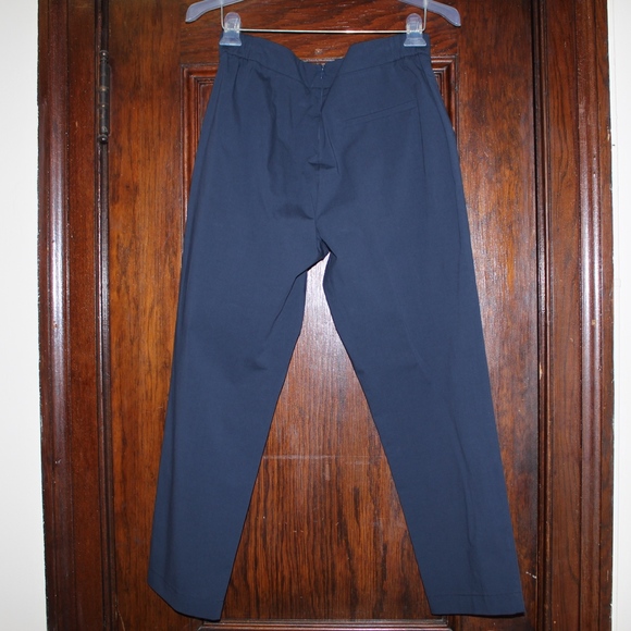 Navy Blue Erika Cavallini pants - Picture 2 of 2